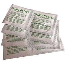 (As show, One size) 200 Pcs Sting Relief Prep Pad, Sting Preparation Pad, Insect Sting Remove Wipes-C10
