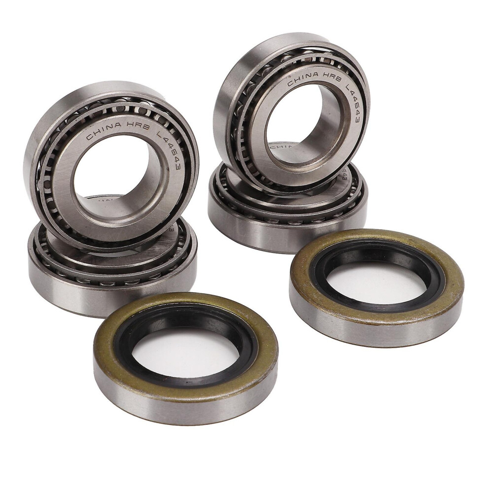 (As Show, One Size) Front Wheel Hub Bearings Seal Kit 50892 G1 Golf Cart Rebuild Replacement For Ezgo Txt Gas Electric 4909775918038