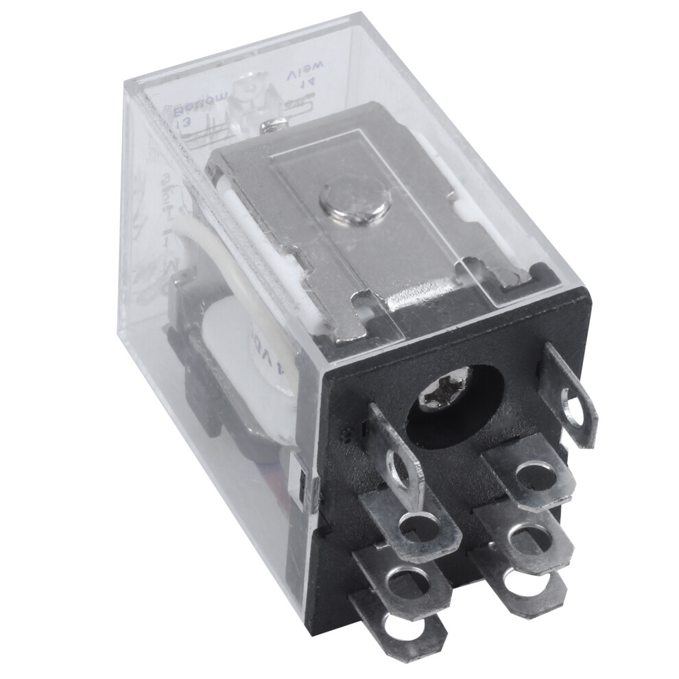 Dc 12V Coil 10A 240Vac 28Vdc Dpdt Electromagnetic Relay Jqx-13F2z 4851999629477