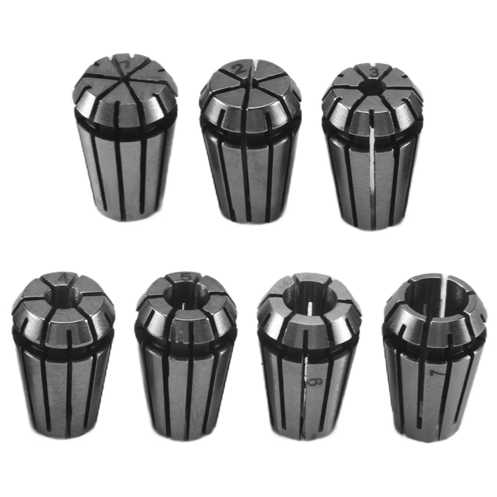 7Pcs 1-7Mm Er11 Spring Collet For Cnc Workholding Engraving & Milling Lathe Tool 4851999630428