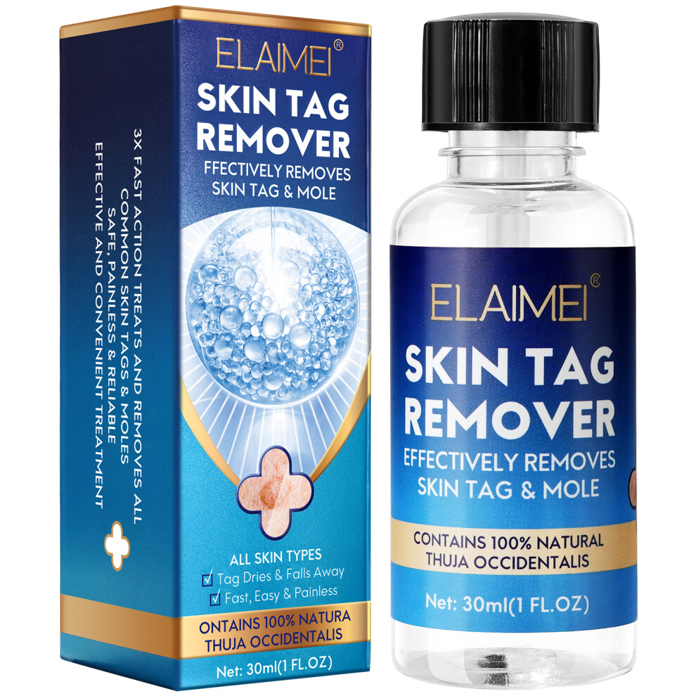 ELAIMEI wart removal solution, Pingzhu wart removal, Yuzi pen wart liquid pen meat thorn corns 30ml