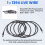 Μαύρο καλώδιο IEEE 1394 Firewire 400 προς καλώδιο, 6 ακίδων/6 ακίδων αρσενικό / - 10 πόδια 9