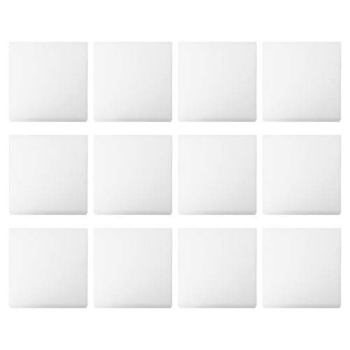 12 paneles de espuma acústica, cuñas de estudio, panel de pared, 2,5 x 30 x 30 cm 2