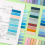 7400 Sheets Transparent Sticky Notes Self-Adhesive Book Marker 5