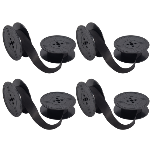 4 Pack Typewriter Ribbon Twin Spool Ink Replacement Part for Most Typewriter(Black) 1