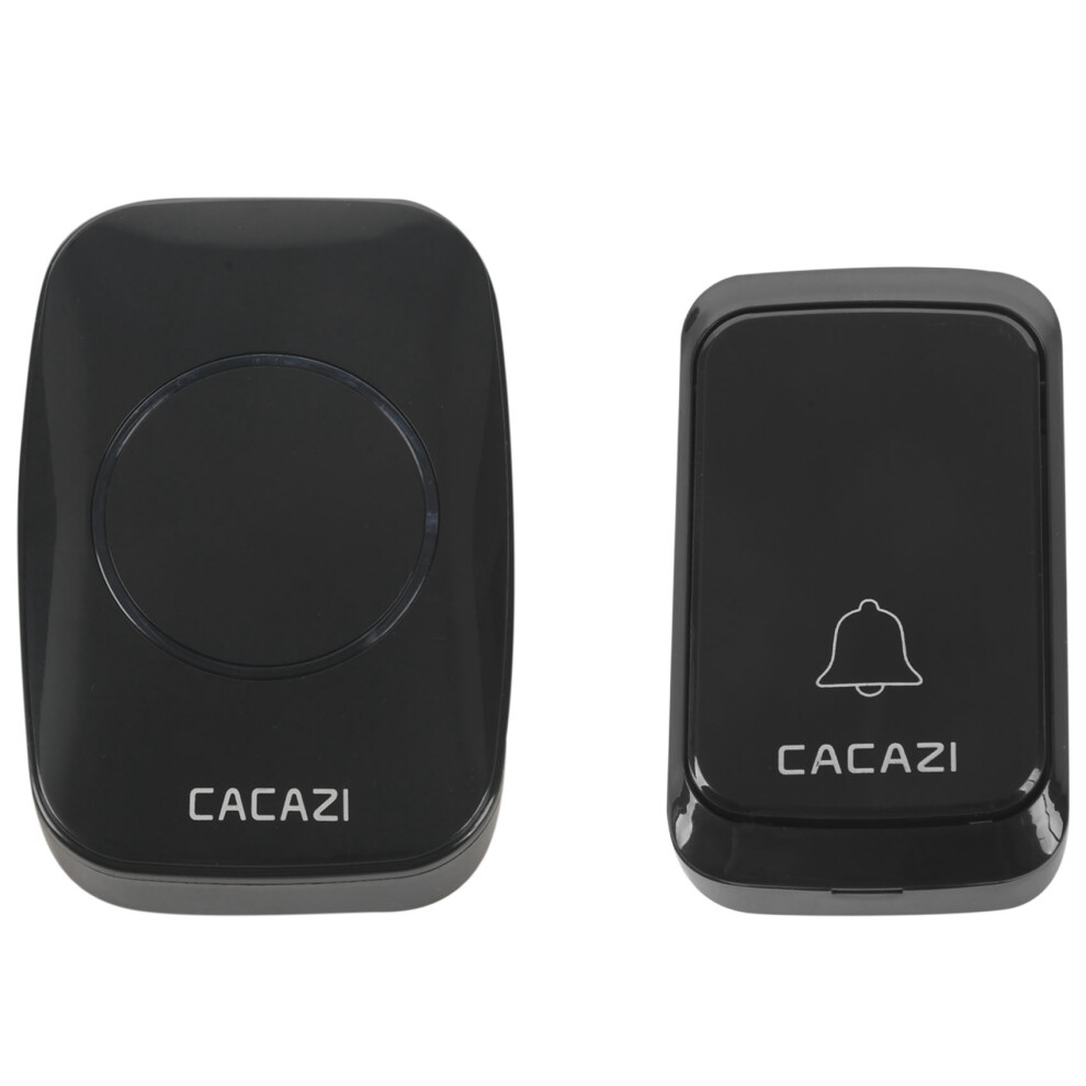 Waterproof Wireless Dc Battery-Operated 300M Led Doorbell 4853114381987