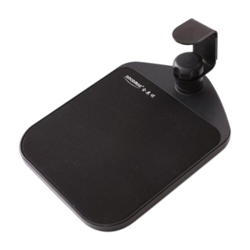 Rotatable 360 Degree Fixed Mouse Pad, Tray Accessory, Wrist Guard Computer Hand Stretcher, Black