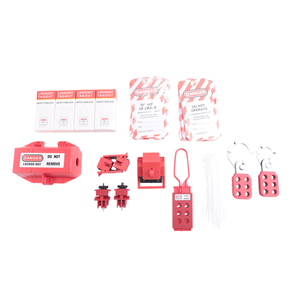 Electrical Lockout Tag Kit, Hasp Set 4853114387040