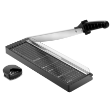 Massicot à guillotine, capacité de 8 à 12 feuilles, robuste pour papier cartonné, massicot