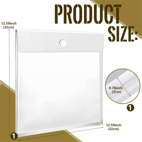 20pc 12.6inch X Scrapbook Paper Storage Organizer 2