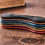 Leather Magnetic Bookmark, Magnet Bookmarks, Handmade, 3Pcs Blue 6