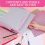 5 Pack Scrapbook Paper Organizer, Pink Expanding , Portable Storage with Button Closure 6