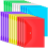 24Pack Plastic Envelopes with Snap Closure, File Folders for Documents A4 Clear Folders,File Bags 2