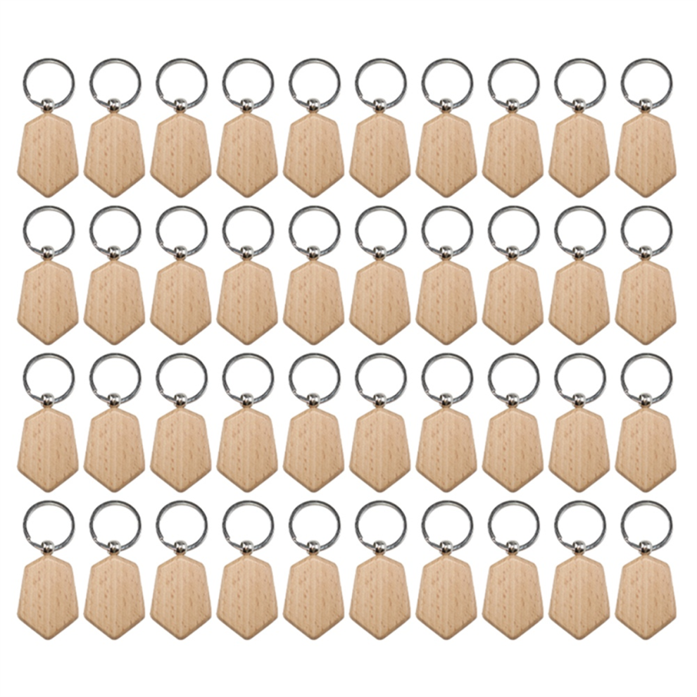 Blank Wooden Key Tag Engraving Blanks Unfinished Tags,Style 6 4853114391962