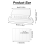 File Folder Tabs, 100 Sets Hanging Labels 2Inch Plastic Tabs and Inserts for Folders 9