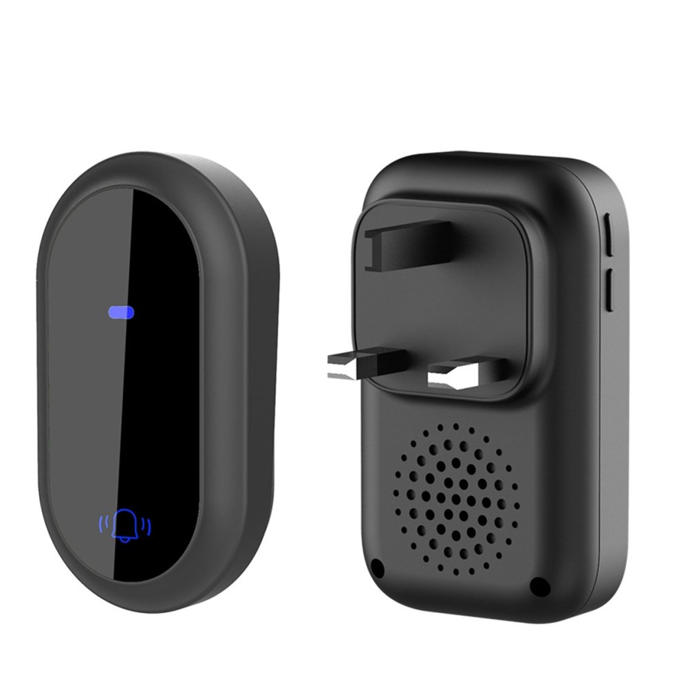 UK Plug Wireless Doorbell Waterproof Smart IP68 Door Bell