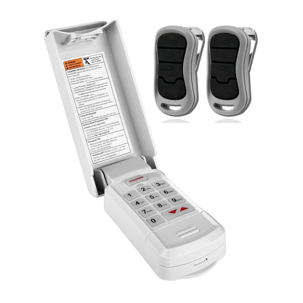 R Garage Door Opener Keypad And Remote For Genie Intellicode 4853114394215