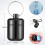 4-pack oordopjes draagtas sleutelhanger, sleutelhanger pillenhouder 5