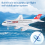 Avion télécommandé A380 2,4 G à voilure fixe avec gyroscope 4