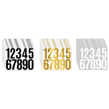 30Sheets 3Inch Vinyl Mailbox Numbers Stickers for Outside
