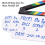 Νέα ταινία Clapboard Σκηνή δράσης Κενό Clap Dry Erase 12 X 9in 7