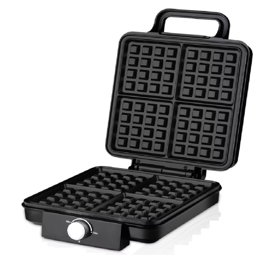 4- WaffleMaker 1500W Dubbele Verwarmingstemperatuurregeling (EU) 1