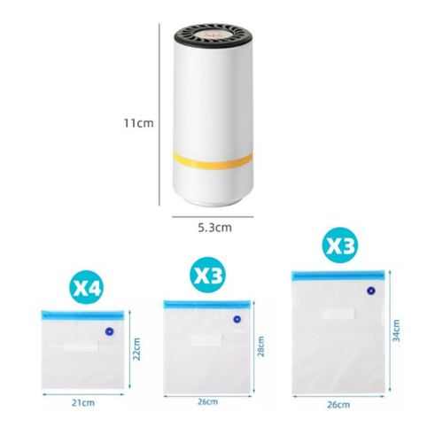 Mini Vacuum Sealer Portable USB Rechargeable 2