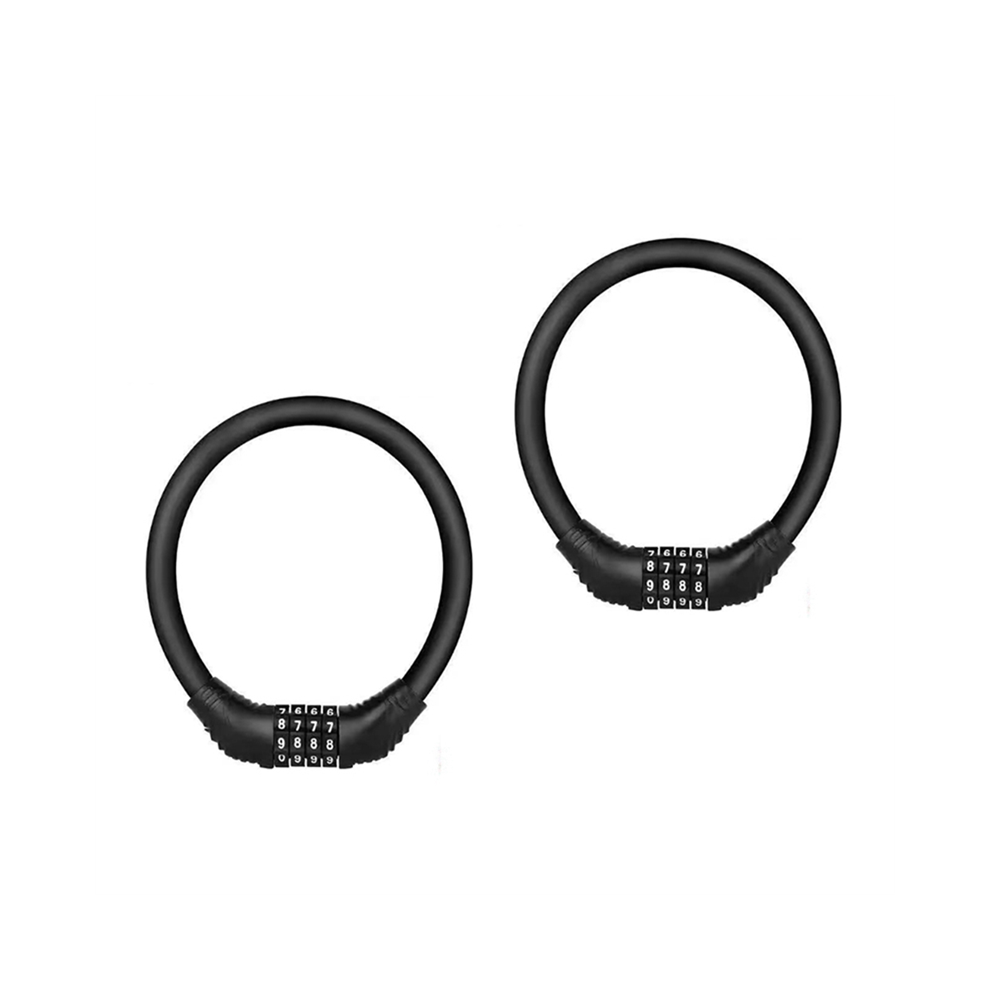 2 Pieces Bicycle Anti-Theft Padlock Child Freezer For French Door Cabinet Tauoh