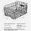 Bike Basket Front/Back, Folding with Detachable Lining Bag for Quick Release Design 6