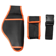 3Pcs Orange+Black Tool Purse Set Garden Scissors Electric Pruning Shears Gardening Portable