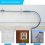 Pool Pole Hanger 4Pc Aluminium Holder Set, Hooks for Telescopic Poles 7
