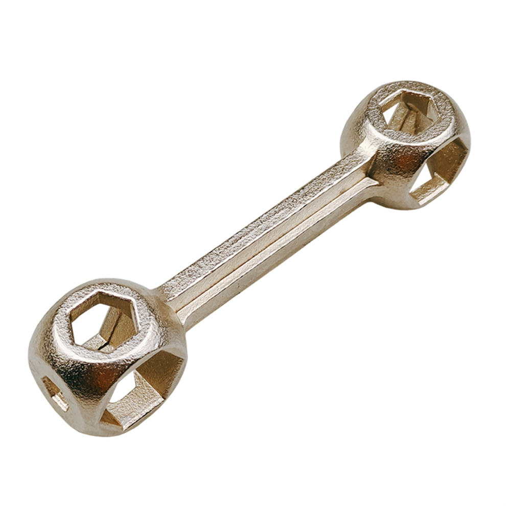 Bone Shape Hexagon Wrench Multipurpose 6-15Mm 10Holes Cycling Spanner 4853114304153
