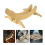Wood Bicycle Display Rack Multi-slot Adjustment Stand 5