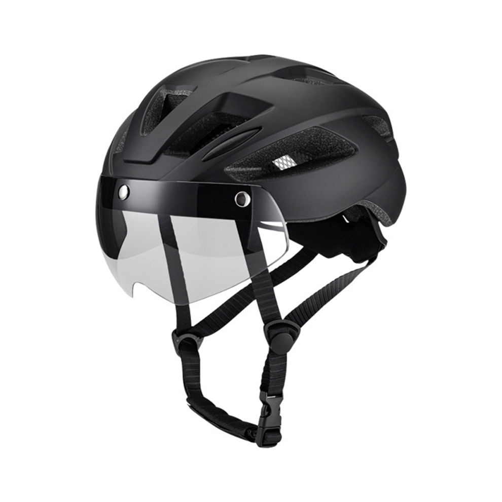 Adult Bike Helmet, Light Microshell, Men Women,Black-image-OPC-PHHMGH2-NEW