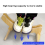Wood Bicycle Display Rack Multi-slot Adjustment Stand 4