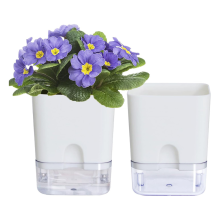 4.25Inch Self Watering Plant Pot for Indoor, Violet Pots Planter 2Pcs