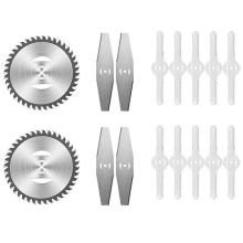 Steel Lawn Mower Blade Head Replacement Saw Blade, Universal Electric Weed Core Trimmer Accessories