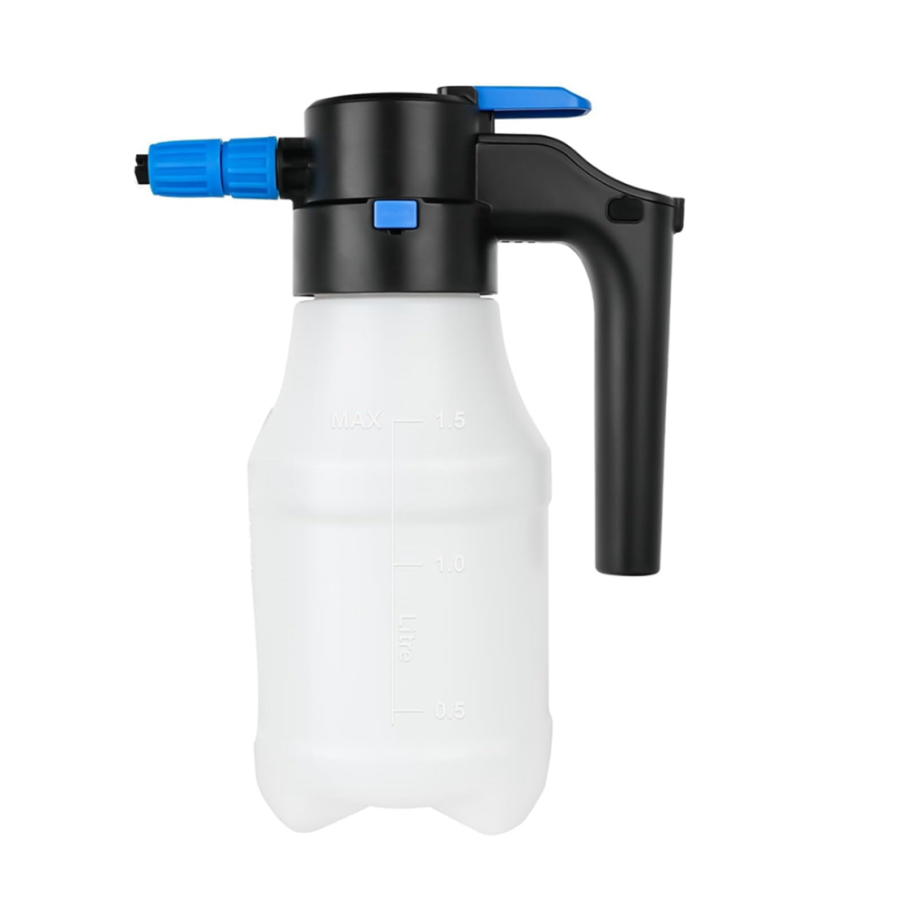 1.5 Liters Electric Pressurized Foam Sprayer For Car Washing, With Usb Cable, Home Garden 4853114313834