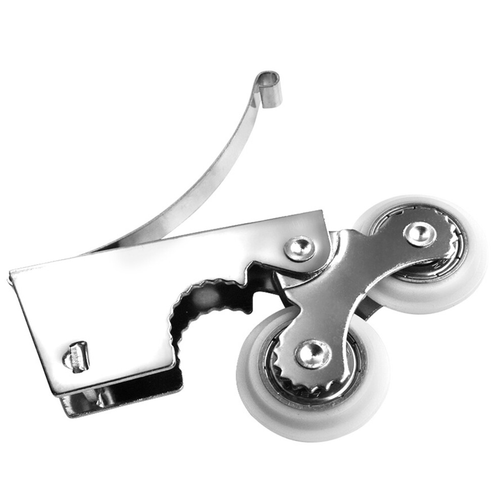 6Pcs Double Wheel Door Pulley Roller Replacement Window Sliding Shell Home Wardrobe 4853114326810