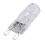 20Pcs G9 Halogen Light Bulbs,60W Clear Lamps Dimmable,2800K 6