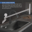 Garbage Disposer Unjamming Wrench,Silver Disposal Wrench Tool,Garbage for 6
