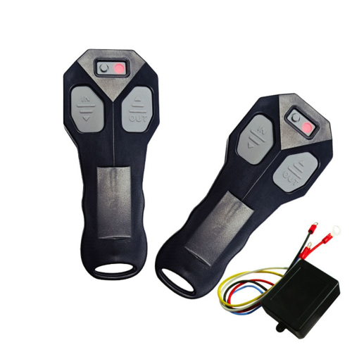 Car Winch Electric Remote Control with Manual Transmitter Set