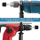 Rotary Hammer Drill Head, for Hammering Metal Sheet Wall Tile 2PCS 3