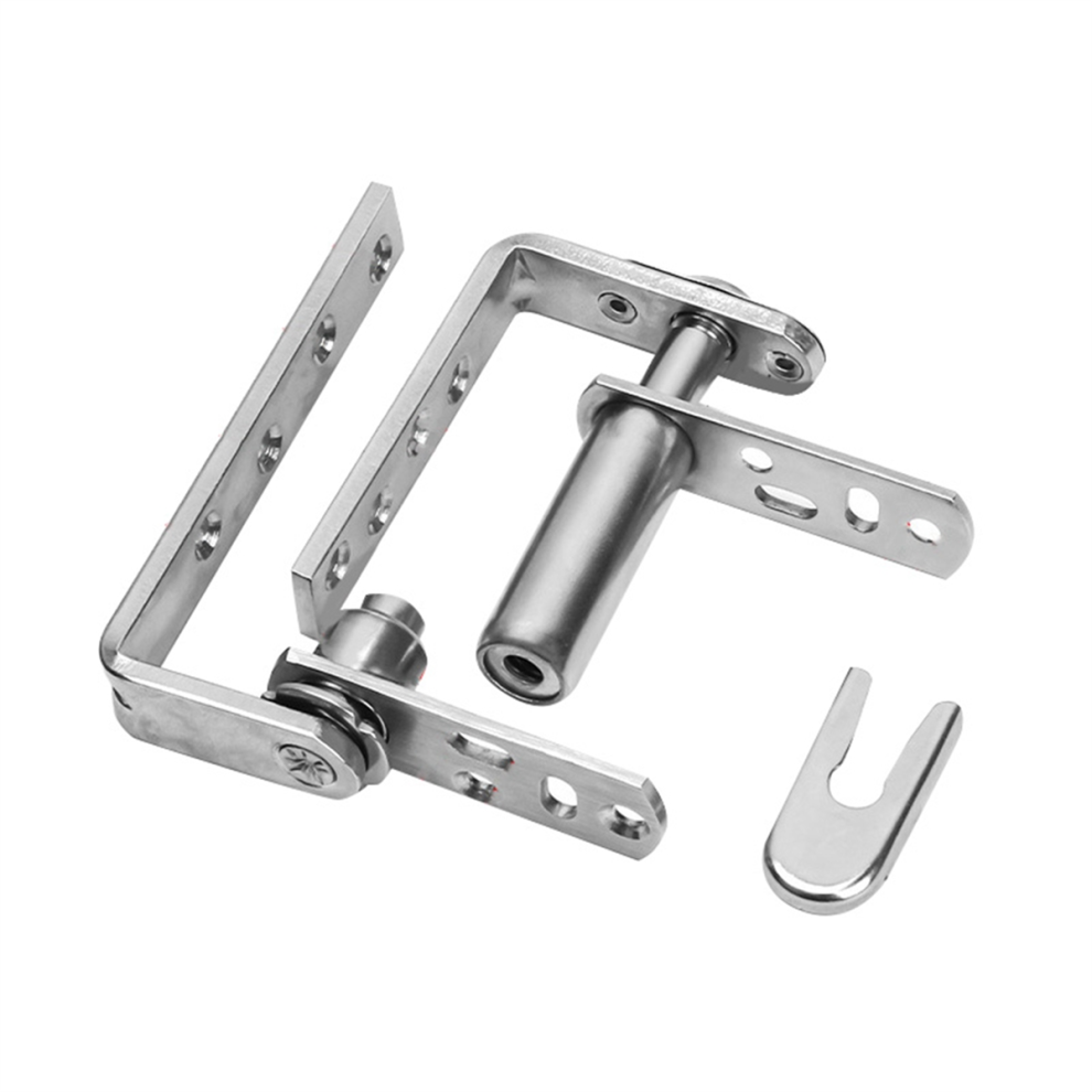 2Pack Cafe Door Hinges,304 Stainless Steel Swinging Hardware Saloon Hinges,Self Closing,For Door-M 4853114331593