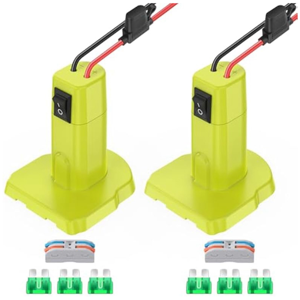 2Set Adapter For 18V Battery Conversion Kit Diy Rc Toys And Robotics 4853114331586