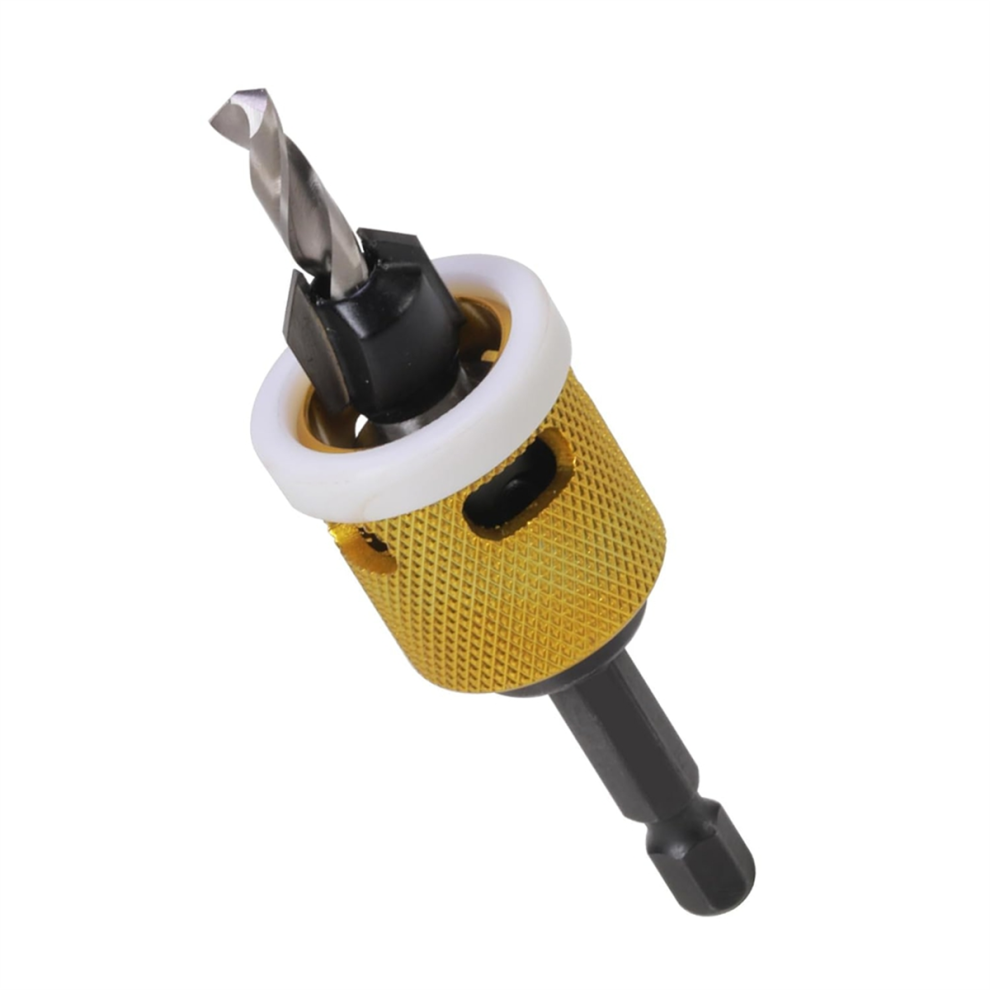 1/8X3/8inch Carbide Tipped Countersink Drill Bits with Low Friction Depth Stop,1/4inch Hex Shank-image-OPC-PHHMMBJ-NEW