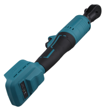 Chiave a cricchetto da 3/8 di pollice, angolo retto mini, dritta, resistente, a 90 gradi, per batteria da 18 V a 20 V