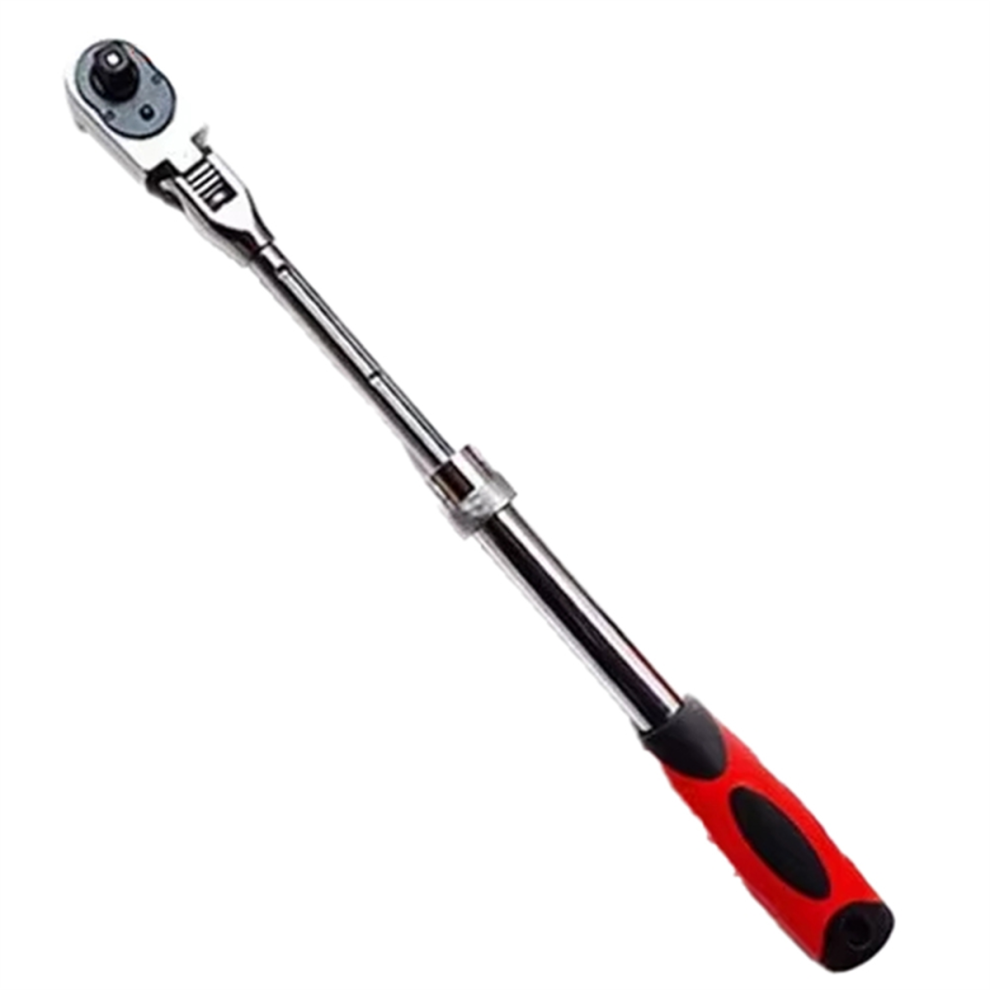 3/8 72-Tooth Carbon Steel Retractable Ratchet Wrench Hand Tool 4853114329057