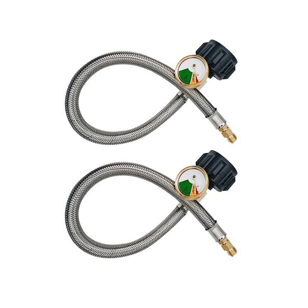 18Inch Stainless Steel Braided RV Regulator Propane Hose Connector-image-OPC-PHHMMSG-NEW