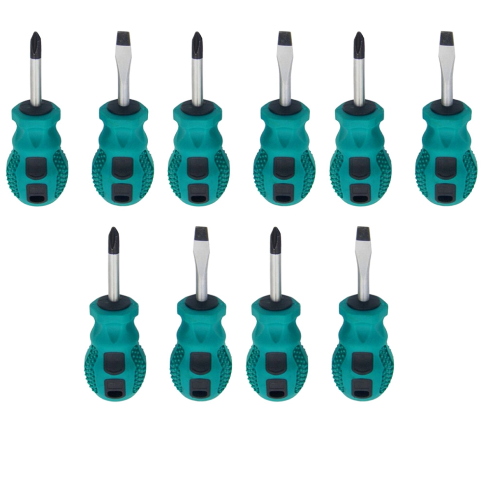 Small Carrot Heads Screwdriver Mini Dual-Purpose Half-Inch Flat Short-image-OPC-PHHMNDR-NEW